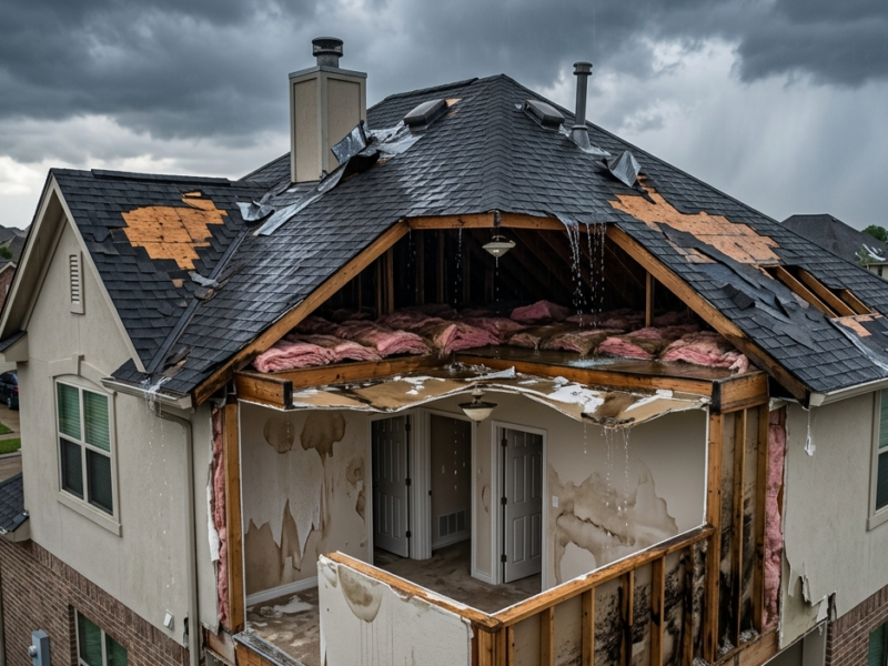 Roof Damage and Water Intrusion: Why You Need Both a Roofer and a Restoration Specialist
