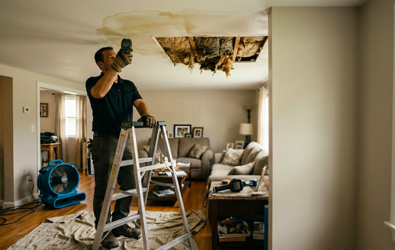 Can a Wet Ceiling Be Saved? When to Repair vs. Replace Drywall and Insulation