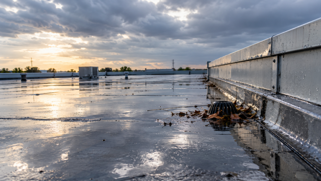 Flat Roofs, Valleys and Flashing: Where Water Gets In and What It Ruins Inside
