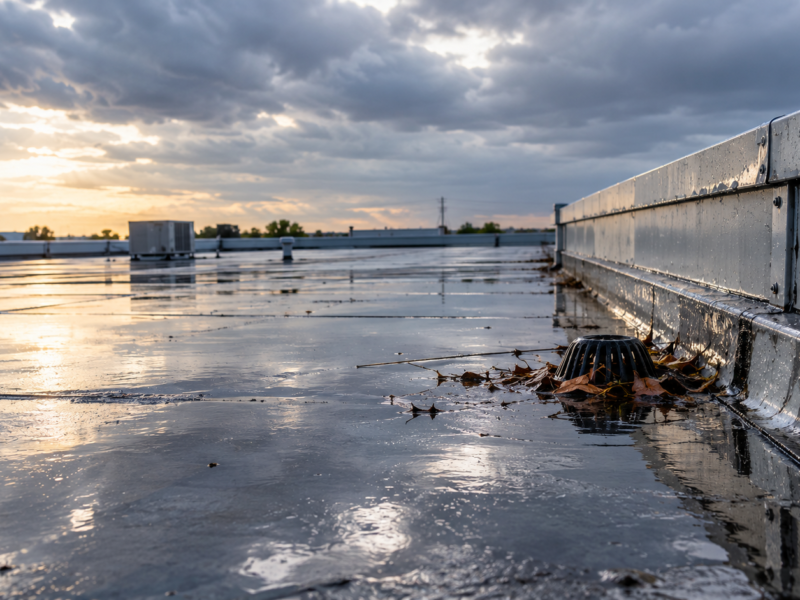 Flat Roofs, Valleys and Flashing: Where Water Gets In and What It Ruins Inside
